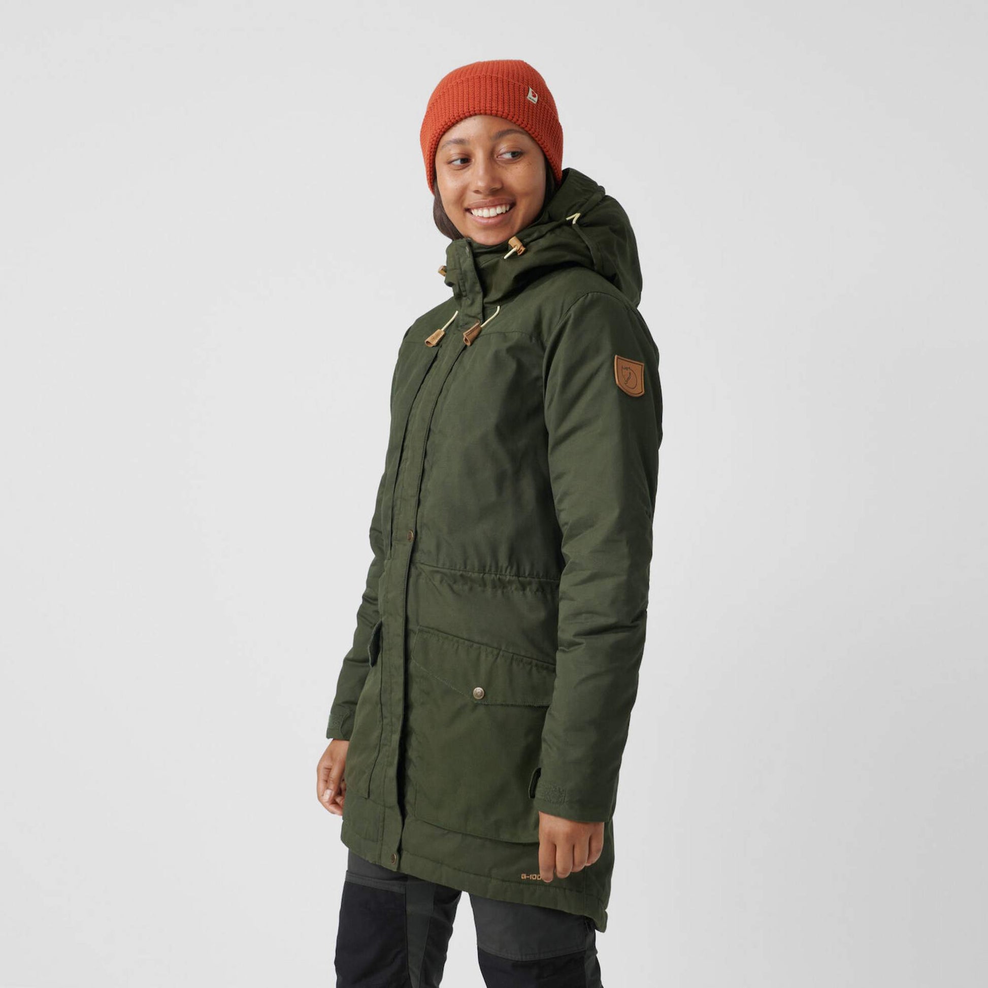 FJÄLLRÄVEN SINGI WOOL PADDED PARKA W Damen - Wintermantel