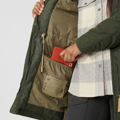 FJÄLLRÄVEN SINGI WOOL PADDED PARKA W Damen - Wintermantel