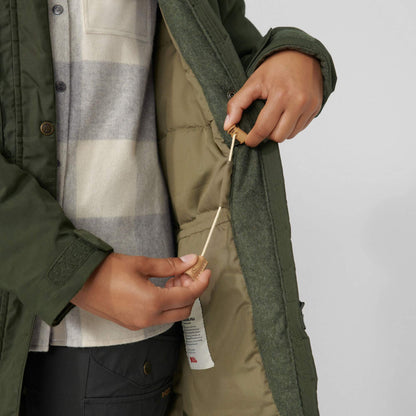 FJÄLLRÄVEN SINGI WOOL PADDED PARKA W Damen - Wintermantel