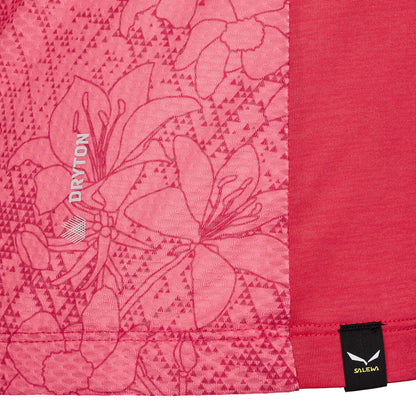 SALEWA PUEZ GRAPHIC DRY W TANK Damen - Funktionsshirt