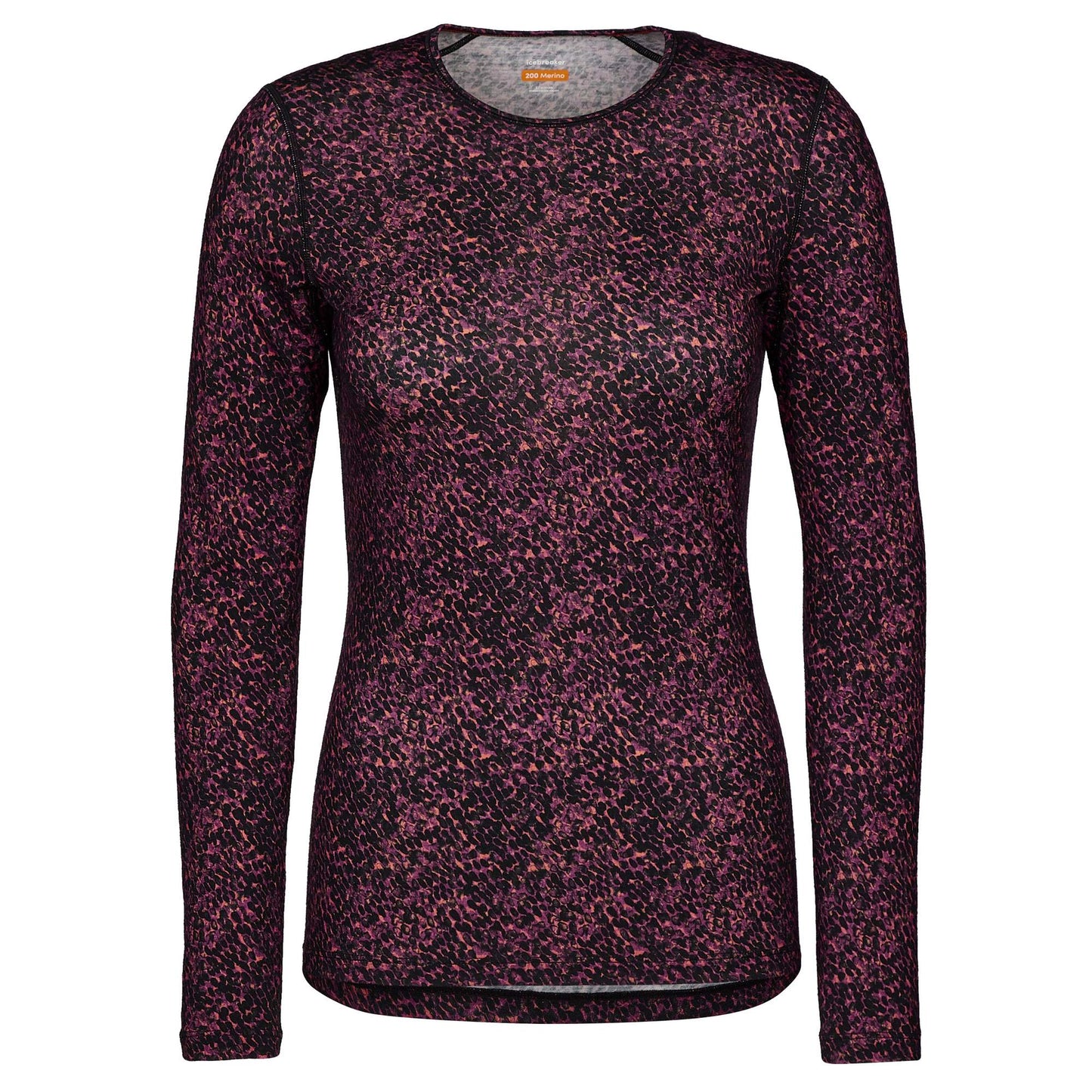 Icebreaker 200 OASIS LS CREWE LICHEN Damen - Funktionsshirt