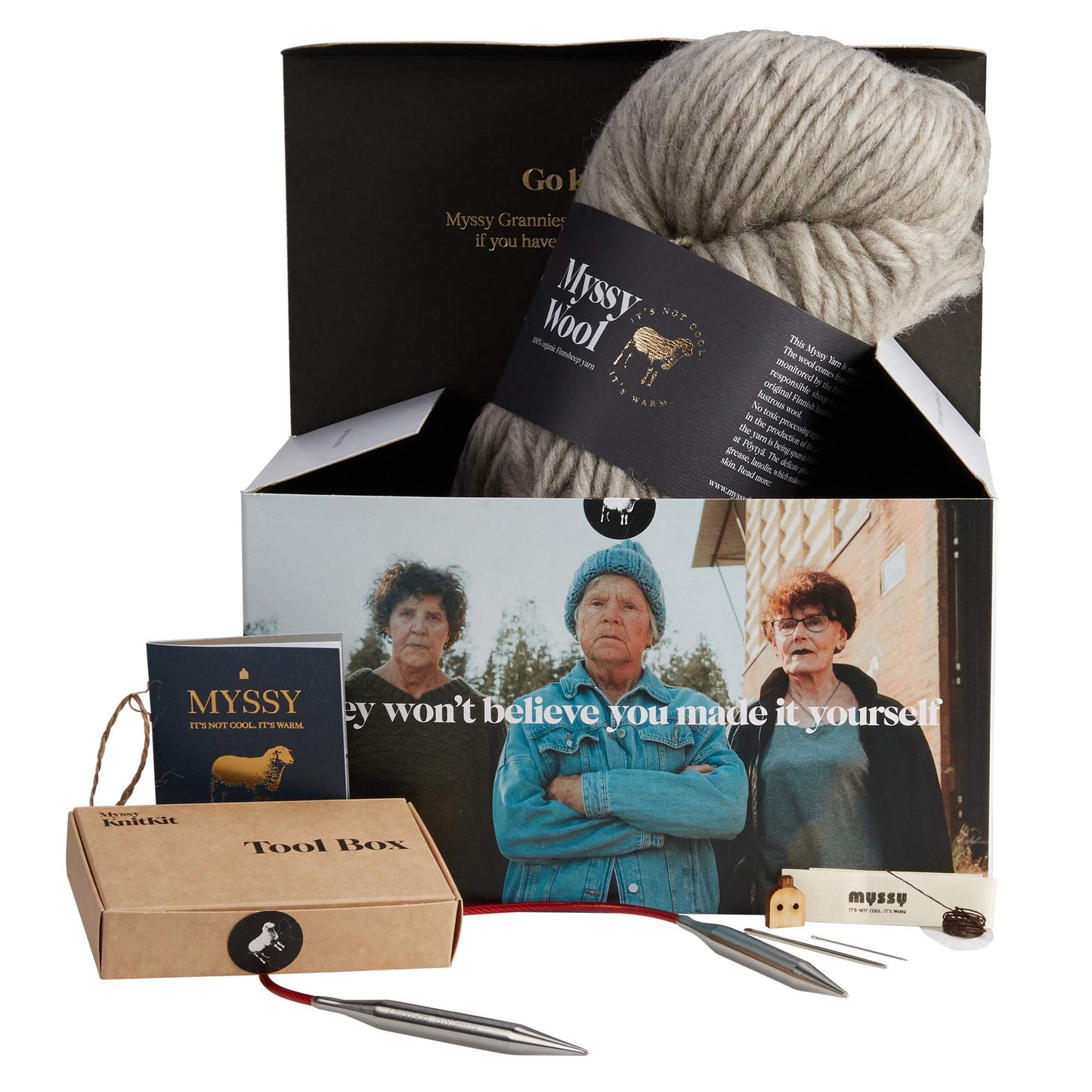  MUFFI KNITKIT Unisex - Mütze